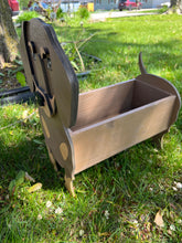Load image into Gallery viewer, Let this adorable Dachshund Dog Planter box help welcome guests to your home.  Custom dog tags with your dogs name also available here. Great gift for the dog lovers in your life!