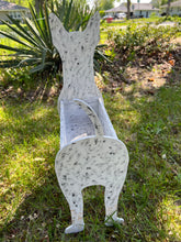 Load image into Gallery viewer, Let this adorable Australian Cattle Dog / Blue Heeler Dog Planter help welcome guests to your home.  Custom dog tags with your dogs name also available.  Great gift for the dog lovers in your life!
