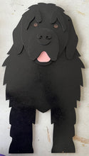 Load image into Gallery viewer, Bring some furry love to your home with our charming Newfoundland Dog 'Newfie' Planter. Not only does it welcome guests with it's adorable design, but you can also add a custom dog tag with your pet's name for an extra personal touch (additional $5).