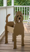 Load image into Gallery viewer, Goldendoodle Planter Box decor - large style