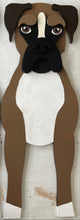 Load image into Gallery viewer, Bring a touch of personality and puppy love to your home with our Boxer Dog Planter Box—a charming and functional accent piece perfect for dog lovers! Designed to resemble the lovable Boxer breed, this handcrafted planter is a fun way to welcome guests to your front porch, entryway, or indoor space.