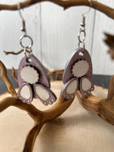 Load image into Gallery viewer, Hop into spring with these adorable Easter Bunny Earrings that are guaranteed to bring smiles and joy to everyone around! Handmade with love and hand-painted for a personalized touch, these cute little earrings are the perfect accessory to get you in the mood for the vibrant and lively spirit of the season.