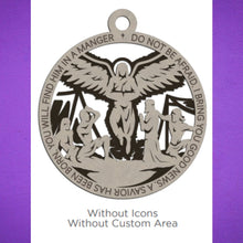 Load image into Gallery viewer, These beautiful Christmas Story Ornaments depict the story of Jesus and are sure to add to your holiday decor.  