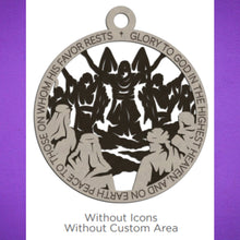 Load image into Gallery viewer, These beautiful Christmas Story Ornaments depict the story of Jesus and are sure to add to your holiday decor.  