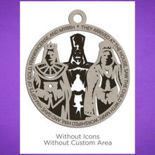 Load image into Gallery viewer, These beautiful Christmas Story Ornaments depict the story of Jesus and are sure to add to your holiday decor.  