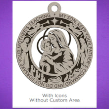 Load image into Gallery viewer, These beautiful Christmas Story Ornaments depict the story of Jesus and are sure to add to your holiday decor.  