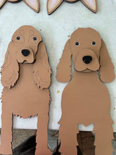 Load image into Gallery viewer, Add a warm and welcoming touch to your home with our Cocker Spaniel Planter Box / Decor—a beautiful tribute to this gentle, affectionate breed. With its signature long ears and sweet expression, this handcrafted piece is the perfect way to greet guests while celebrating your love for Cocker Spaniels.
