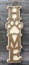 Load image into Gallery viewer, Welcome everyone (especially the fur babies) into your home with this adorable sign!  The purr-fect gift for your pet loving friends & loved ones!   