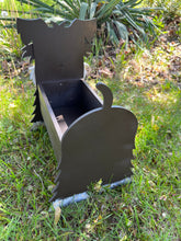 Load image into Gallery viewer, Let these adorable Schnauzer Planter Boxes help decorate your porch this summer.  The perfect gift for any dog lover.  These adorable pooches are all ready to bring smiles to your guest faces as they decorate your porch or deck.