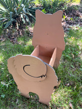 Load image into Gallery viewer, Let this adorable Chow Chow Dog Planter help welcome guests to your home.  Custom dog tags with your dogs name also available (please message us - adds $5 to cost of planter box).  Great gift for the dog lovers in your life!