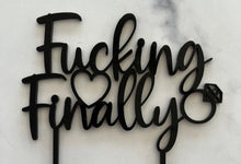 Load image into Gallery viewer, Add a playful twist to your wedding, engagement party, or anniversary with these hilarious cake toppers! Featuring designs like the bride dragging her husband-to-be to the altar—whether he’s fishing, gaming, fixing cars, or even having to be dragged there by force (LOL!) — these toppers are perfect for couples who love to celebrate with humor.