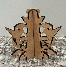Load image into Gallery viewer, Hummingbird Easel - wood easel to hold picture frames or signs with hummingbird design.