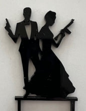 Load image into Gallery viewer, Add a playful twist to your wedding, engagement party, or anniversary with these hilarious cake toppers! Featuring designs like the bride dragging her husband-to-be to the altar—whether he’s fishing, gaming, fixing cars, or even having to be dragged there by force (LOL!) — these toppers are perfect for couples who love to celebrate with humor.