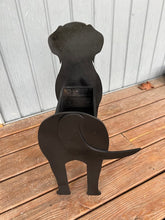 Load image into Gallery viewer, Let this adorable Labrador Dog Planter help welcome guests to your home.  Custom dog tags with your dogs name also available.  Great gift for the dog lovers in your life!