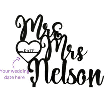Load image into Gallery viewer, Cake Toppers - Wedding | Anniversary | Engagement