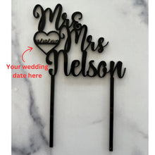 Load image into Gallery viewer, Cake Toppers - Wedding | Anniversary | Engagement