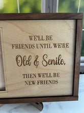 Load image into Gallery viewer, Make this Photo Frame perfect for your loved ones & friends by adding your own, custom text.  You choose what you'd like it to say & we create it specifically for you.  Available in 5x7 or 4x6 photo frame sizes. Proofs will be sent prior to making this product.