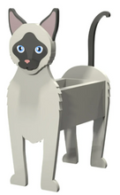 Load image into Gallery viewer, Let these adorable Cat Dog Planter boxes help welcome guests to your home.  Great gift for the cat lovers in your life! 