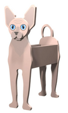Load image into Gallery viewer, Let these adorable Cat Dog Planter boxes help welcome guests to your home.  Great gift for the cat lovers in your life! 