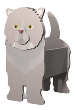 Load image into Gallery viewer, Let these adorable Cat Dog Planter boxes help welcome guests to your home.  Great gift for the cat lovers in your life! 
