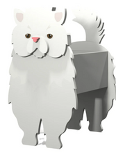 Load image into Gallery viewer, Let these adorable Cat Dog Planter boxes help welcome guests to your home.  Great gift for the cat lovers in your life! 