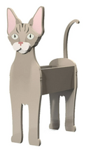Load image into Gallery viewer, Let these adorable Cat Dog Planter boxes help welcome guests to your home.  Great gift for the cat lovers in your life! 