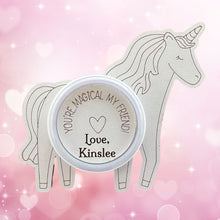 Load image into Gallery viewer, These delightful, Personalized Valentine's Day Card Playdoh Holders – the perfect way to spread love and creativity among your child's classmates! Make this Valentine's Day extra special with these charming and unique card holders that not only showcase your child's thoughtfulness but also provide a fun and interactive experience.