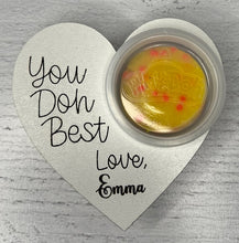 Load image into Gallery viewer, These delightful, Personalized Valentine's Day Card Playdoh Holders – the perfect way to spread love and creativity among your child's classmates! Make this Valentine's Day extra special with these charming and unique card holders that not only showcase your child's thoughtfulness but also provide a fun and interactive experience.