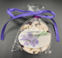 Load image into Gallery viewer, Sooth your cares away with this amazing Lavender Bath & Lotion Gift Basket!  Luscious lavender sent soothes your senses while our creamy Lavender Body Butter locks in moisture.  The handy Lavender Lotion Bar is perfect to take with your to keep your hands moist & soft all day long.