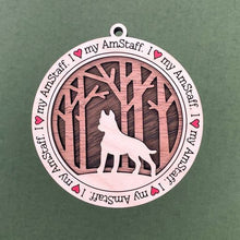 Load image into Gallery viewer, Share the love for our furry friends with these beautiful dog ornaments!  250 Breeds available.  Send us the name you'd like personalized on it & we'll add it to your ornament.