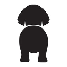 Load image into Gallery viewer, Super cute, customizable leash holder.  Custom laser cut & painted.  Add your dog's name & type (see photos) to personalize your sign!