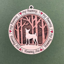 Load image into Gallery viewer, Share the love for our furry friends with these beautiful dog ornaments!  250 Breeds available.  Send us the name you'd like personalized on it & we'll add it to your ornament.