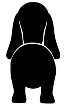 Load image into Gallery viewer, Super cute, customizable leash holder.  Custom laser cut & painted.  Add your dog's name & type (see photos) to personalize your sign!