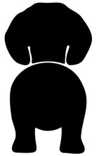 Load image into Gallery viewer, Super cute, customizable leash holder.  Custom laser cut & painted.  Add your dog's name & type (see photos) to personalize your sign!