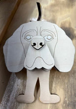 Load image into Gallery viewer, Let his adorable little dog keep your eyeglasses safe while you sleep.  Glasses rest across the dog's nose.  These Eyeglass holders are a MUST for children & adults alike.  Keep your glasses safe from scratches.  Also makes a great gift!