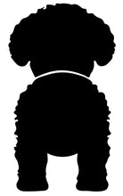 Load image into Gallery viewer, Super cute, customizable leash holder.  Custom laser cut & painted.  Add your dog's name & type (see photos) to personalize your sign!