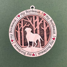Load image into Gallery viewer, Share the love for our furry friends with these beautiful dog ornaments!  250 Breeds available.  Send us the name you'd like personalized on it & we'll add it to your ornament.