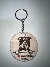 Load image into Gallery viewer, Show everyone how much you love you dog with these adorable I Love My Dog Keychains!  Proudly display your pet everywhere you go.  Makes a great gift for the pet lover in your life.