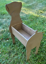 Load image into Gallery viewer, Let this adorable Boxer Dog Planter help welcome guests to your home.  Custom dog tags with your dogs name also available (please message us - adds $5 to cost of planter box).  Great gift for the dog lovers in your life!