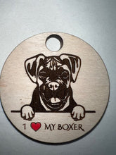 Load image into Gallery viewer, Show everyone how much you love you dog with these adorable I Love My Dog Keychains!  Proudly display your pet everywhere you go.  Makes a great gift for the pet lover in your life.