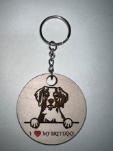 Load image into Gallery viewer, Show everyone how much you love you dog with these adorable I Love My Dog Keychains!  Proudly display your pet everywhere you go.  Makes a great gift for the pet lover in your life.