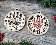 Load image into Gallery viewer, Celebrate your favorite athletes & amazing kids with these Sports & Activities Ornaments!  Personalize with your child's name &/or number.  A fantastic gift for any parent to celebrate their child's achievements.