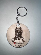 Load image into Gallery viewer, Show everyone how much you love you dog with these adorable I Love My Dog Keychains!  Proudly display your pet everywhere you go.  Makes a great gift for the pet lover in your life.