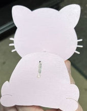 Load image into Gallery viewer, Let his adorable little kitty keep your eyeglasses safe while you sleep. Glasses rest across the cat's nose. These Eyeglass holders are a MUST for children & adults alike. Keep your glasses safe from scratches. Also makes a great gift!