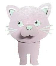 Load image into Gallery viewer, Let his adorable little kitty keep your eyeglasses safe while you sleep. Glasses rest across the cat's nose. These Eyeglass holders are a MUST for children & adults alike. Keep your glasses safe from scratches. Also makes a great gift!