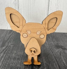 Load image into Gallery viewer, Let his adorable little dog keep your eyeglasses safe while you sleep.  Glasses rest across the dog's nose.  These Eyeglass holders are a MUST for children & adults alike.  Keep your glasses safe from scratches.  Also makes a great gift!