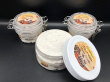 Load image into Gallery viewer, Indulge in this moisturizing, exfoliating Cinnamon Spice Latte Bath Scrub!  Gently exfoliate & cleanse at the same time.  Leaves your skin feeling soft & supple.  The amazing spicy scent mixed with a touch of coffee will tantalize your senses & leave you feeling dreamy throughout the day.