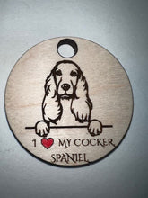 Load image into Gallery viewer, Show everyone how much you love you dog with these adorable I Love My Dog Keychains!  Proudly display your pet everywhere you go.  Makes a great gift for the pet lover in your life.