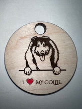 Load image into Gallery viewer, Show everyone how much you love you dog with these adorable I Love My Dog Keychains!  Proudly display your pet everywhere you go.  Makes a great gift for the pet lover in your life.