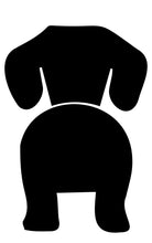 Load image into Gallery viewer, Super cute, customizable leash holder.  Custom laser cut & painted.  Add your dog's name & type (see photos) to personalize your sign!